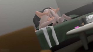 趁醉操了暗恋许久的短发美女同事 激情热吻相拥做爱喘息不止