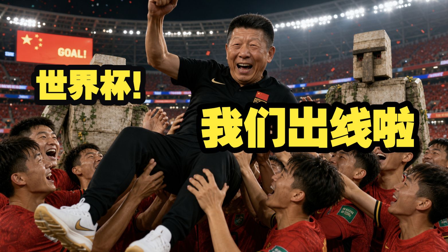 史蒂夫执教中国队！【AI全民制作人】