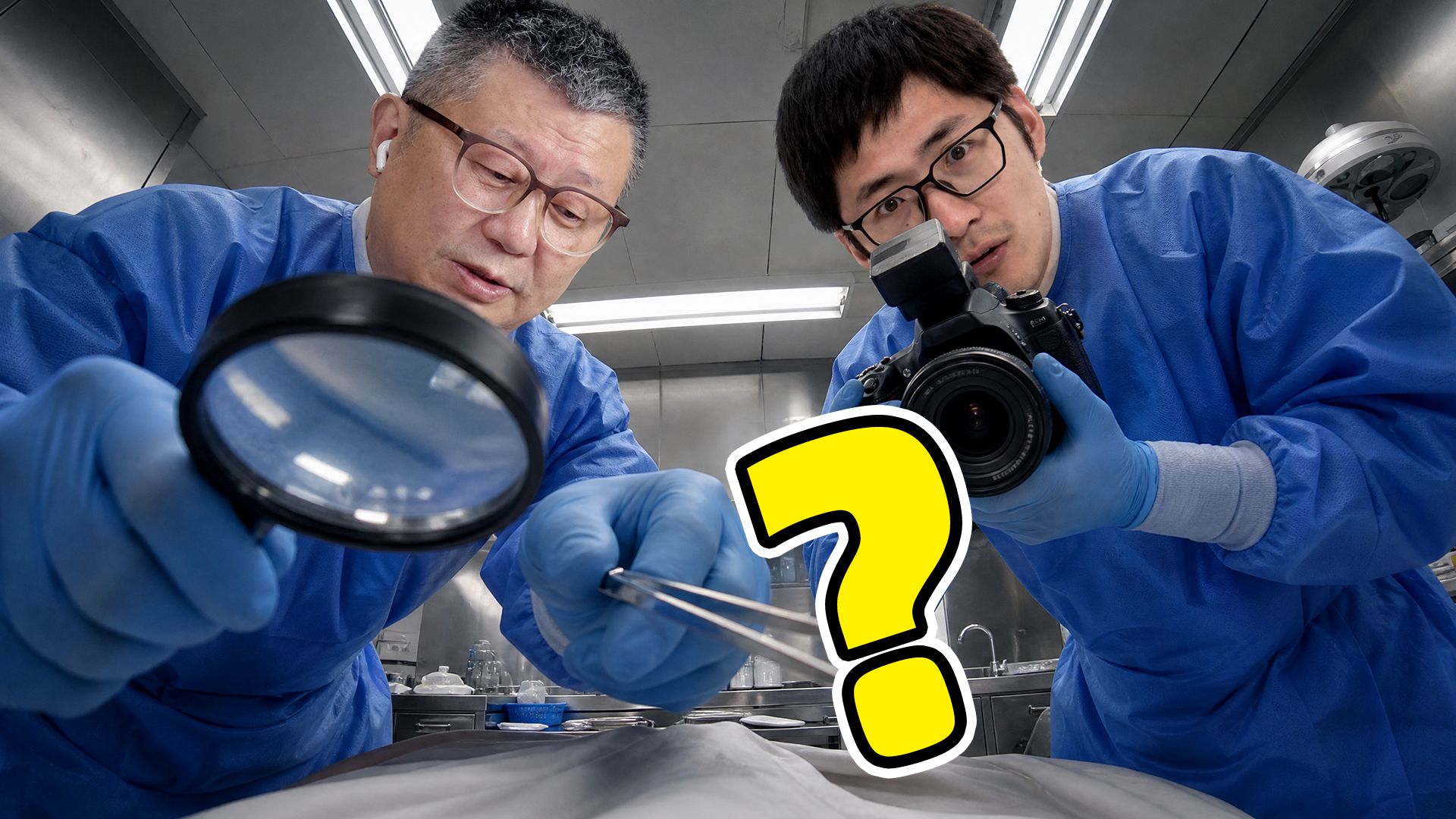和解剖了4000具尸体的法医，一起看了影片中的尸体...