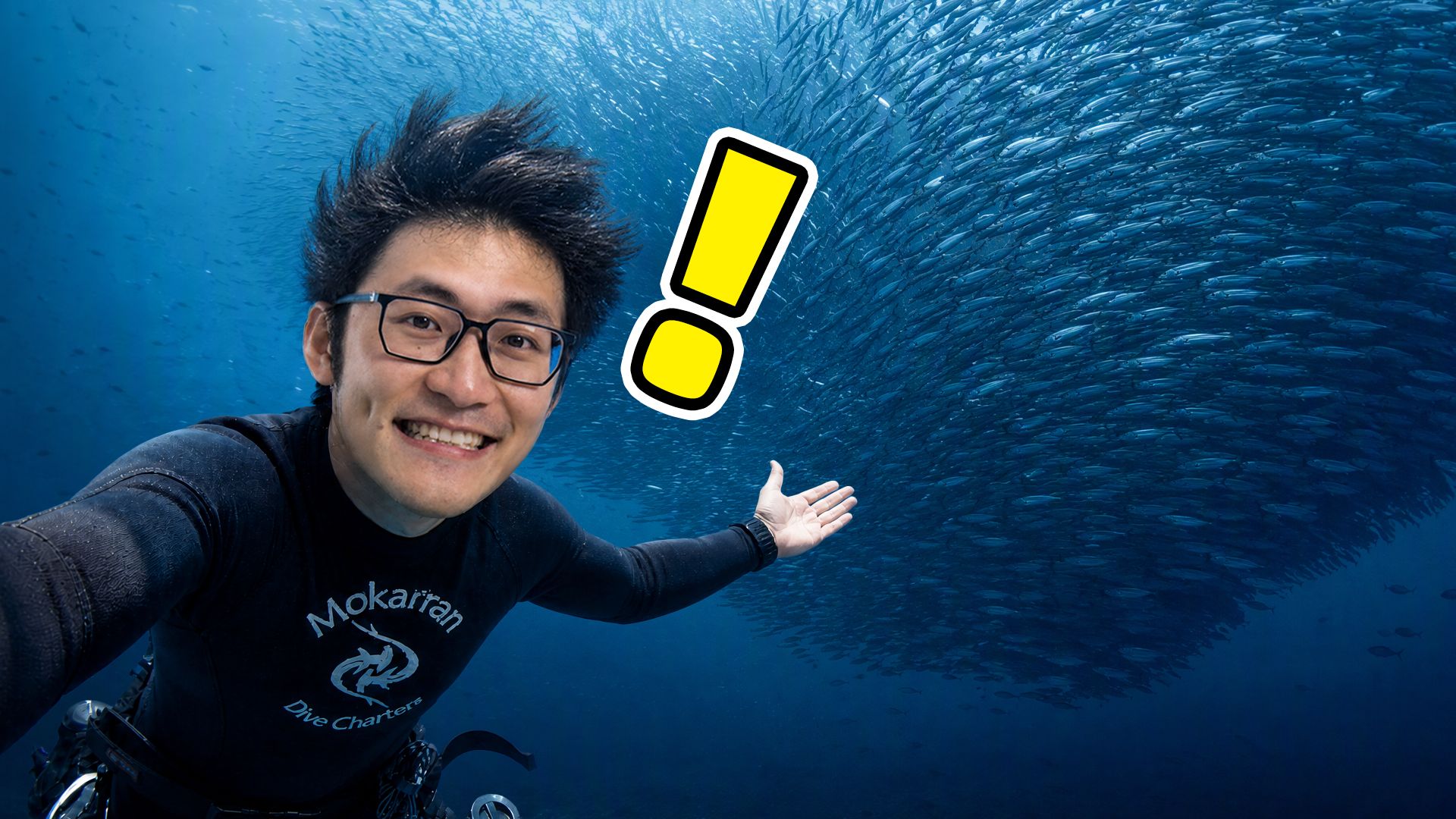 我们拍到了水下风暴