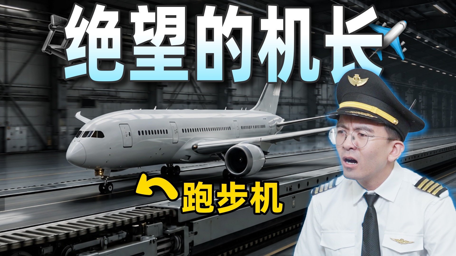 【毕导】好笑吗，我只看到了一名绝望的机长