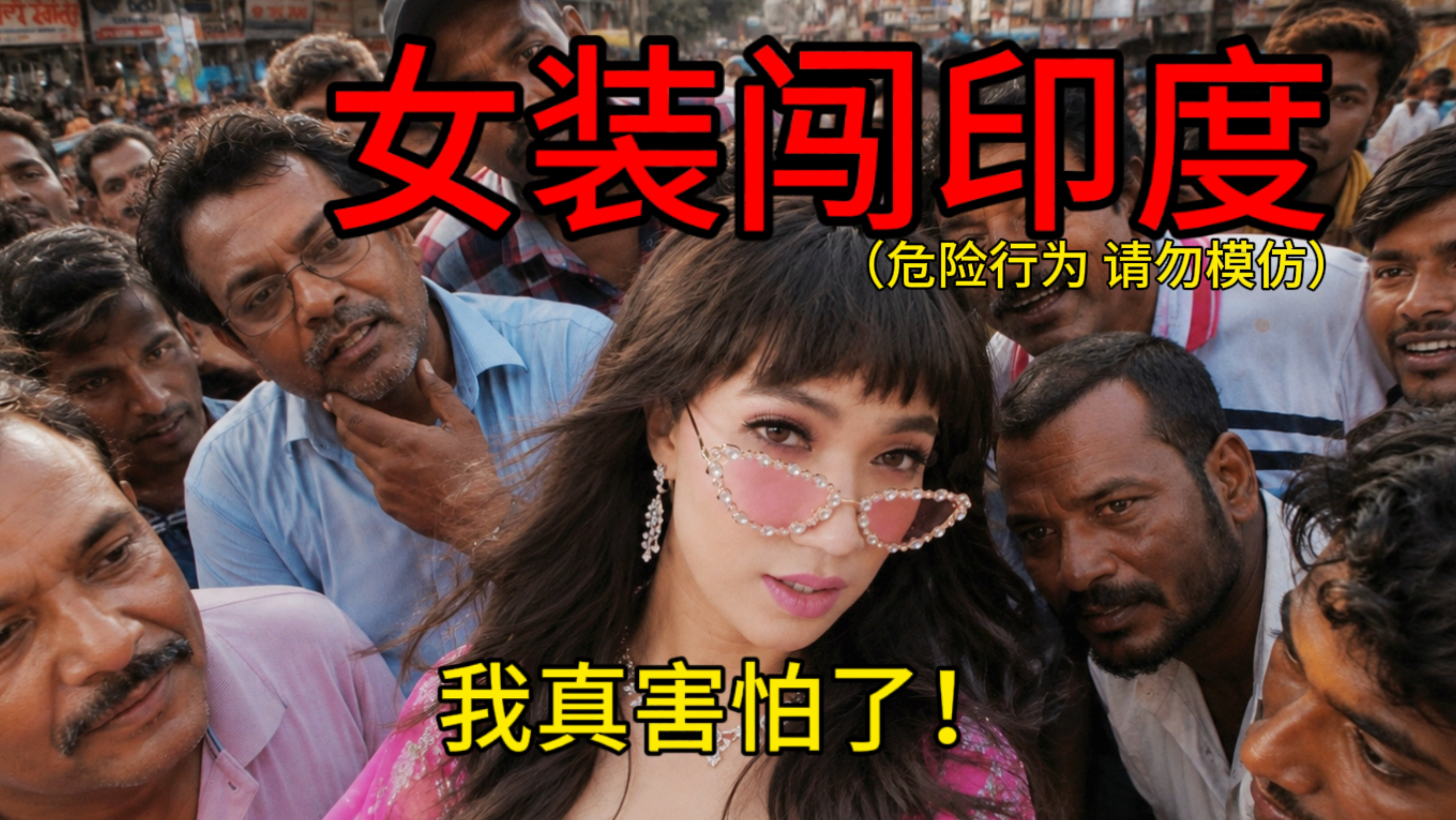 女性禁区！男扮女装去印度是什么体验？一路疯狂被骚扰，这真不是人待的地方…（仅供娱乐）