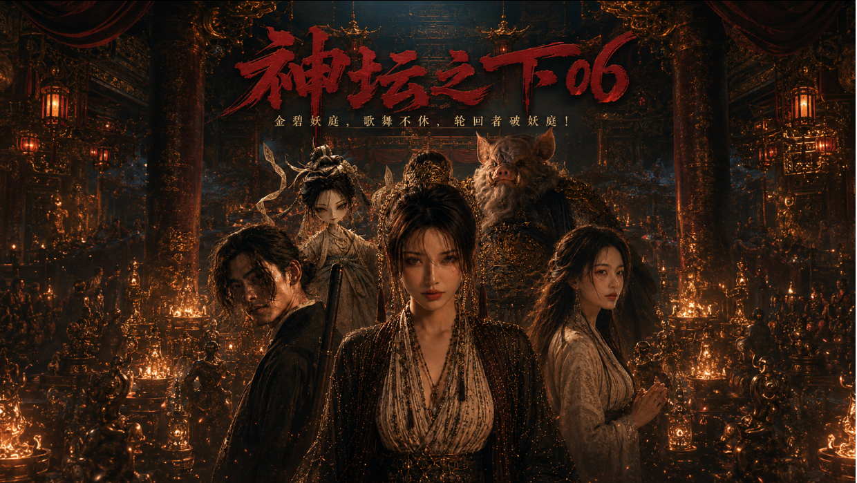 神坛之下06｜金碧妖庭歌舞盛，觥筹交错人为宴！