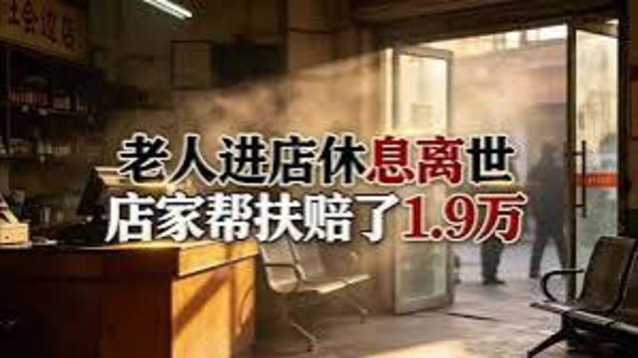 老人店内离世店主协商赔偿1.9万元