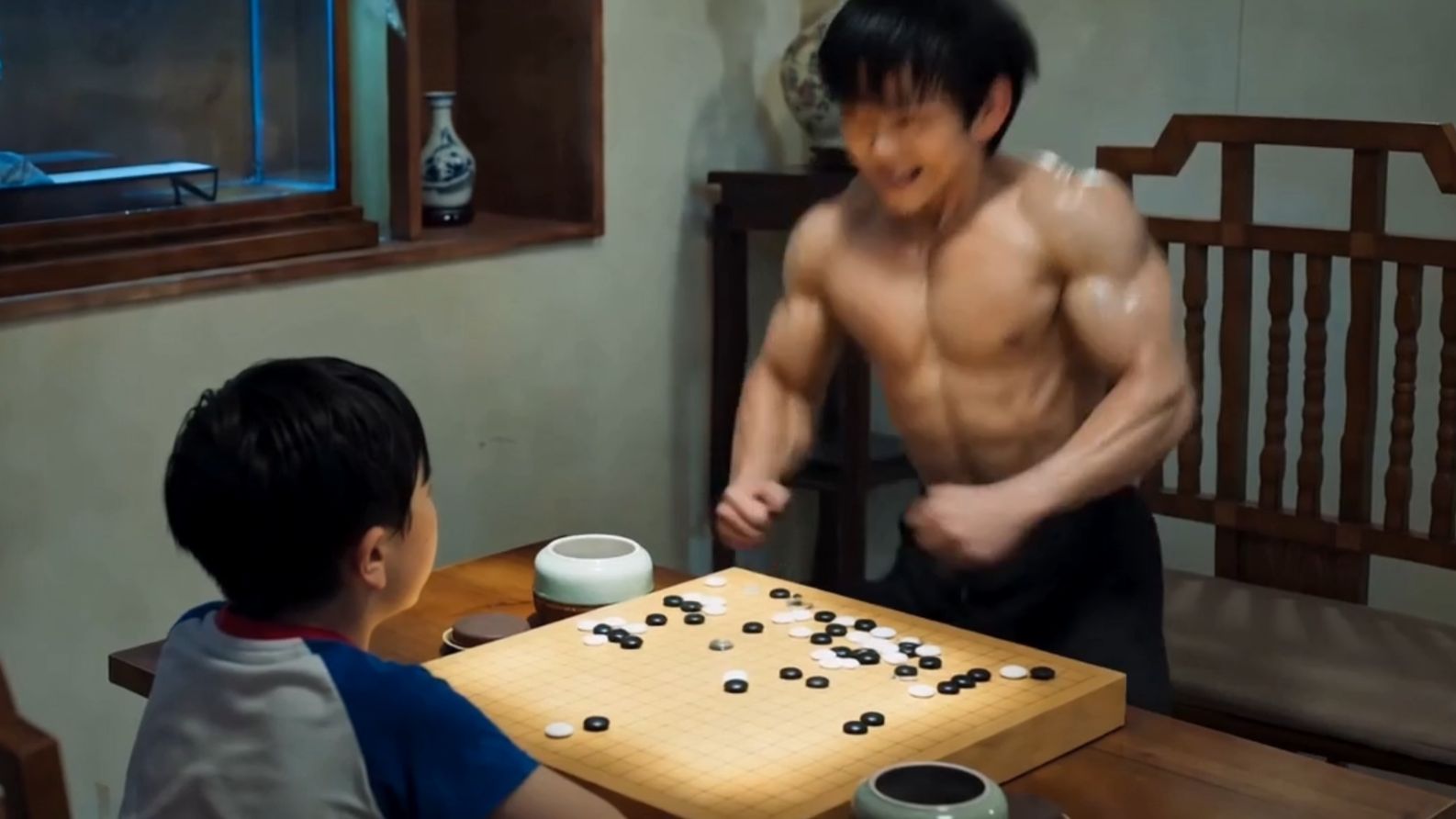这盘棋已经赢不了，只能把对面打死了！