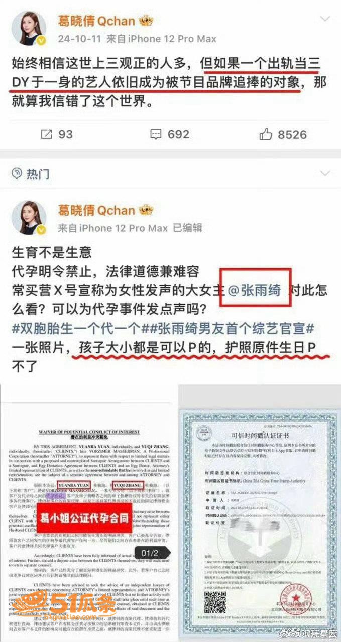 前任撕逼 张雨绮 代相关图片18
