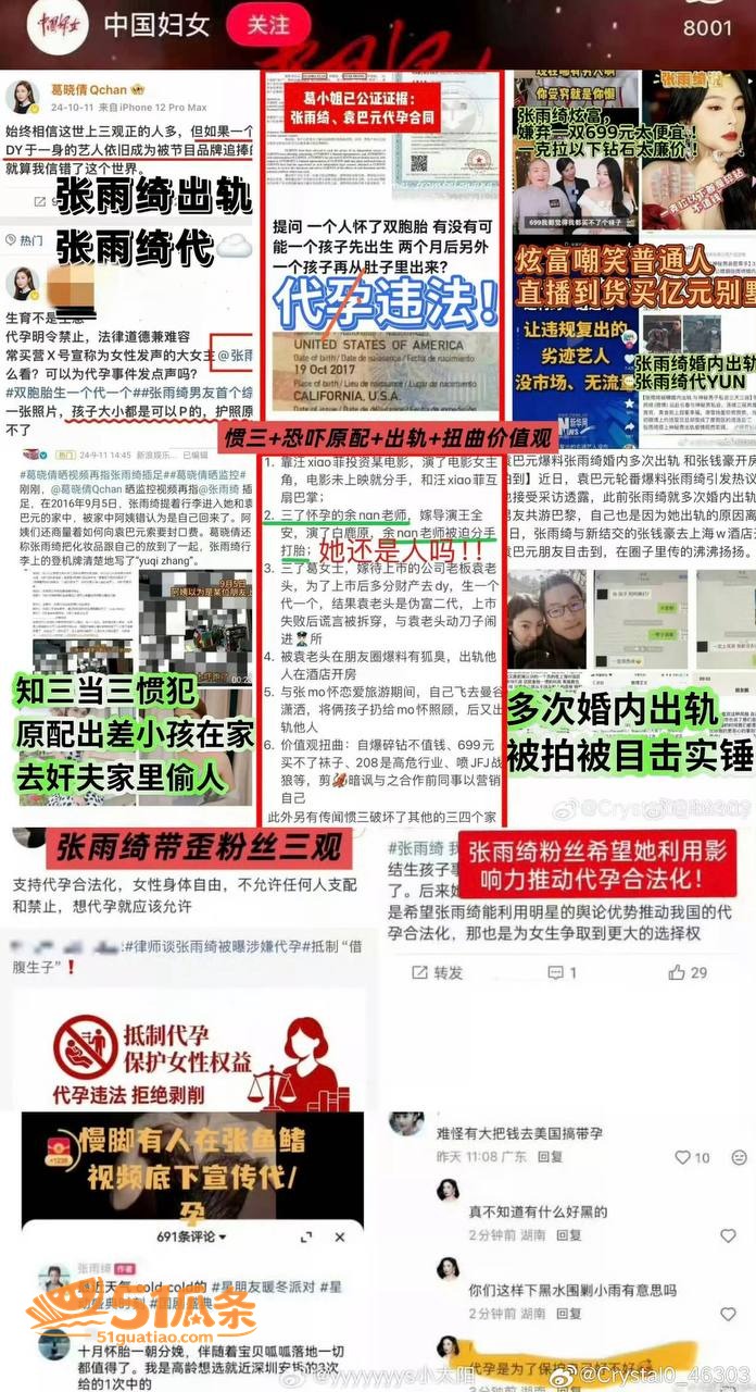 前任撕逼 张雨绮 代相关图片2