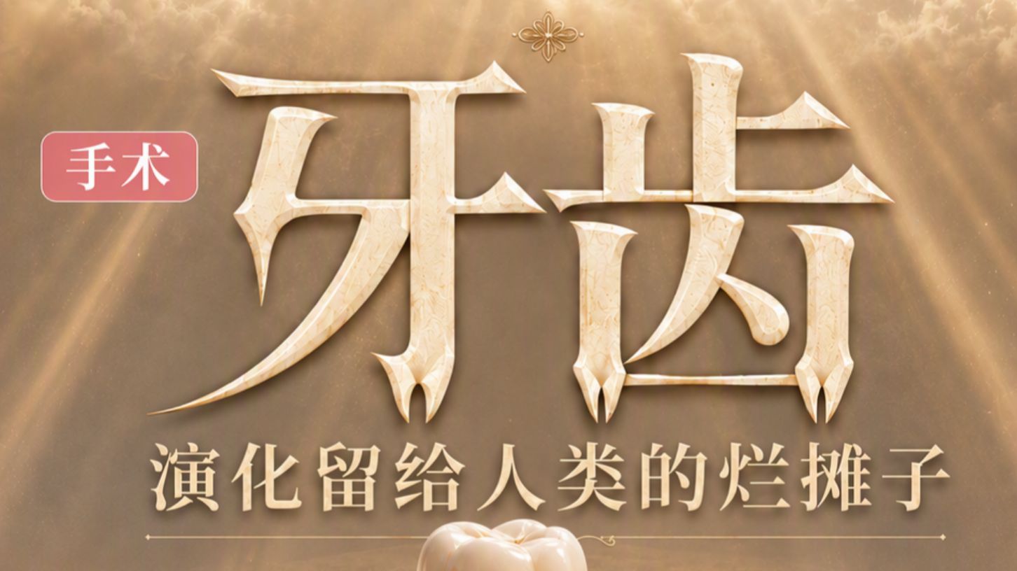 牙齿：演化留给人类的烂摊子