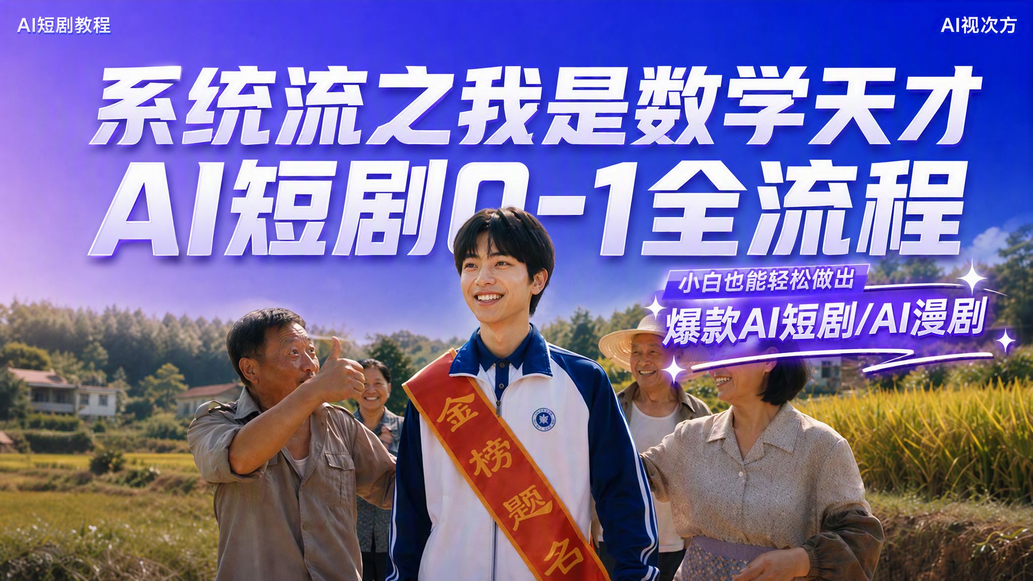 爆款AI短剧/AI漫剧是怎么做出来的？0-1保姆级教程