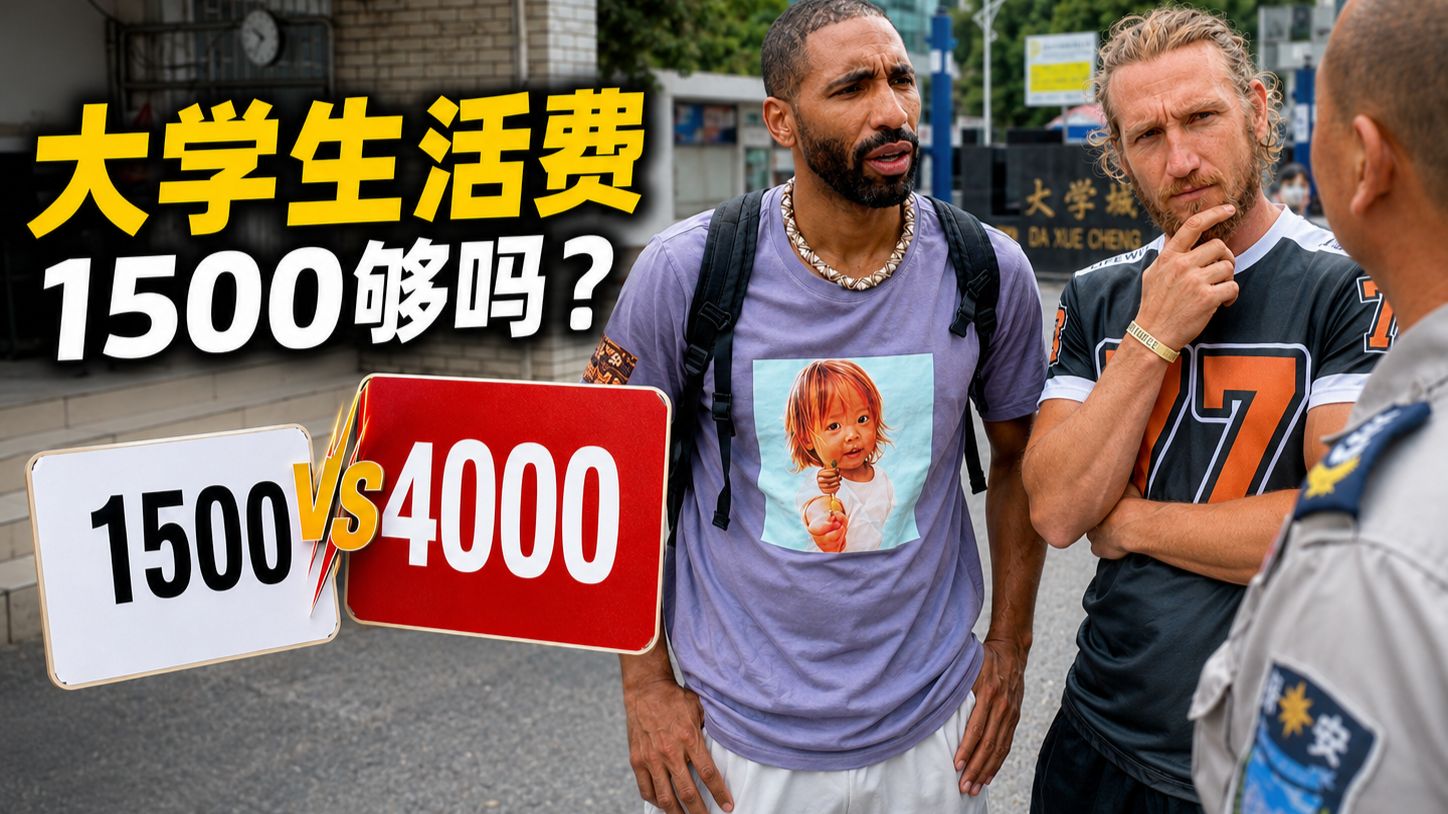 大学生一个月该给多少生活费？答案差了近3倍