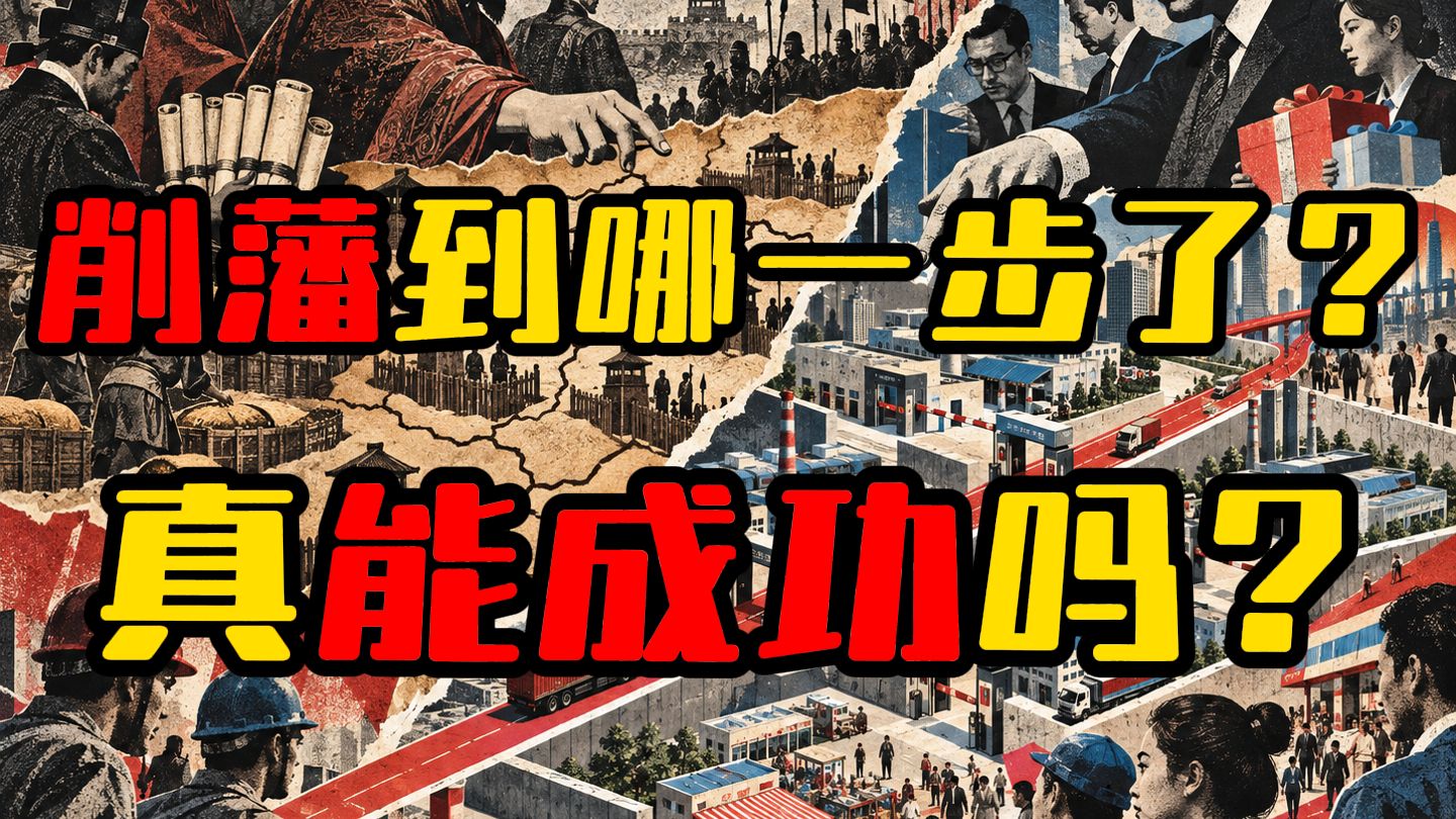 我们为什么要削藩？谁又是藩？分配问题怎么解决，结果能成功吗？