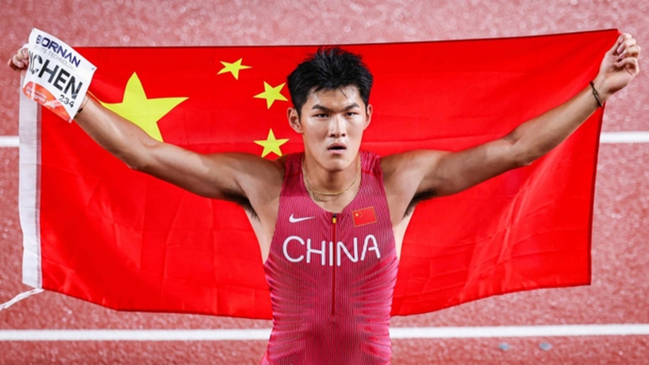 陈圆将夺亚运110米栏金牌
