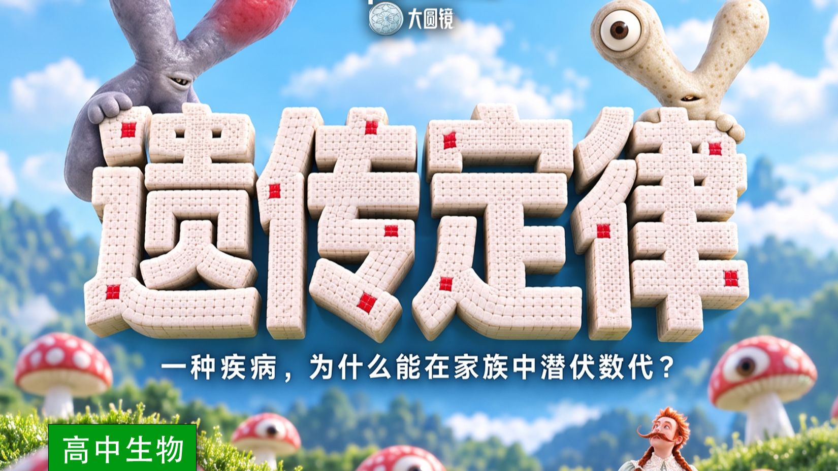 遗传定律：一种疾病，为什么能在家族中潜伏数代？