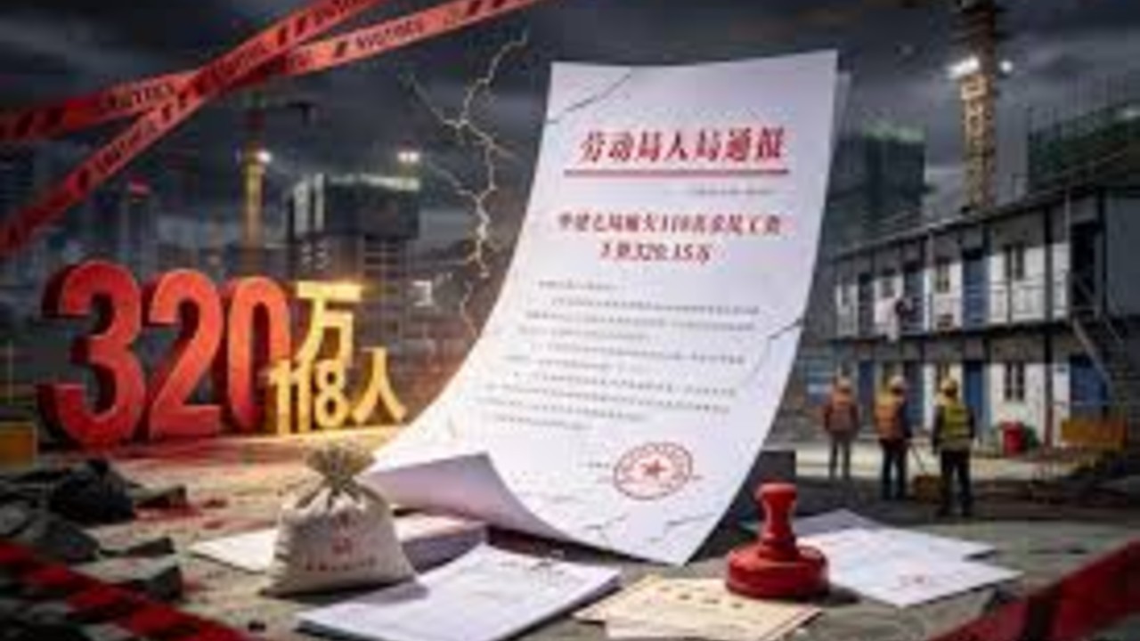 中建七局欠薪320万