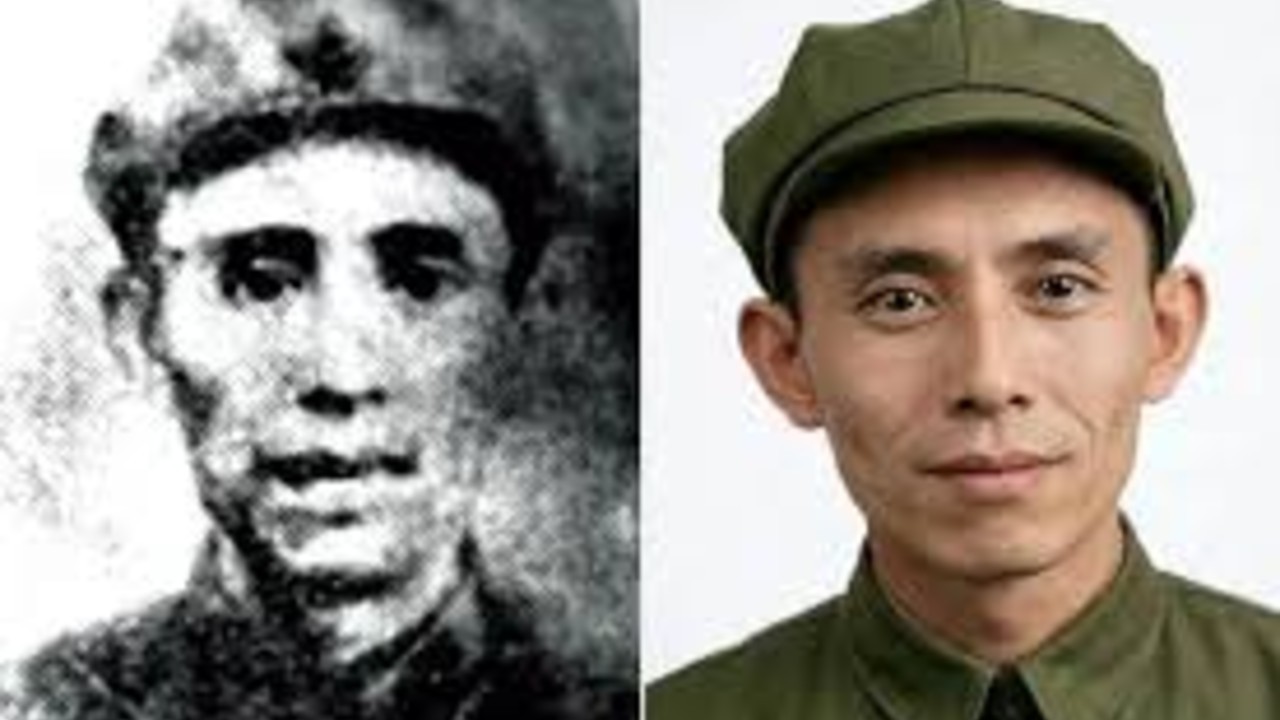 AI还原邓萍烈士容貌