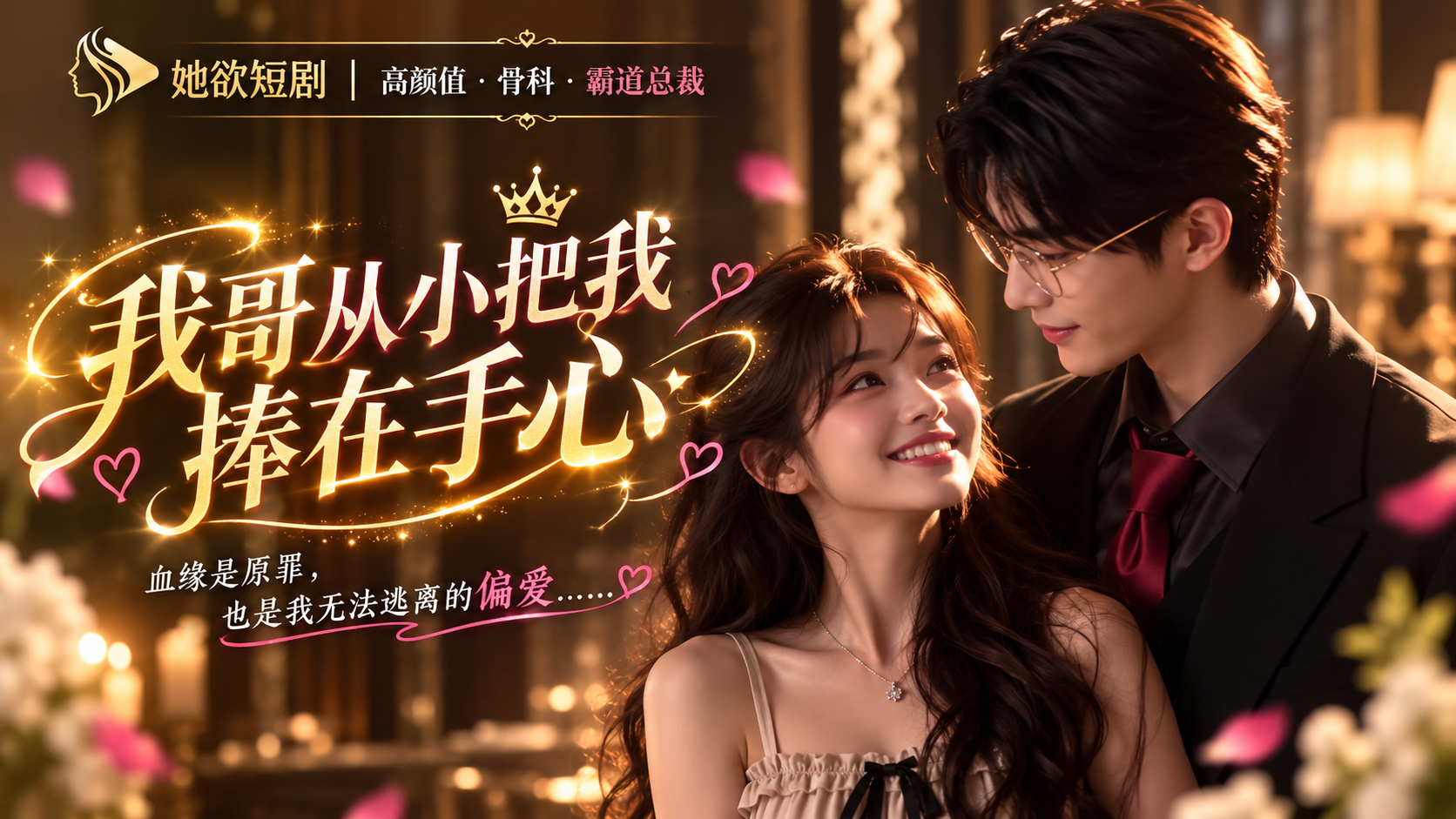 女性向AI短剧《我哥从小把我捧在手心》